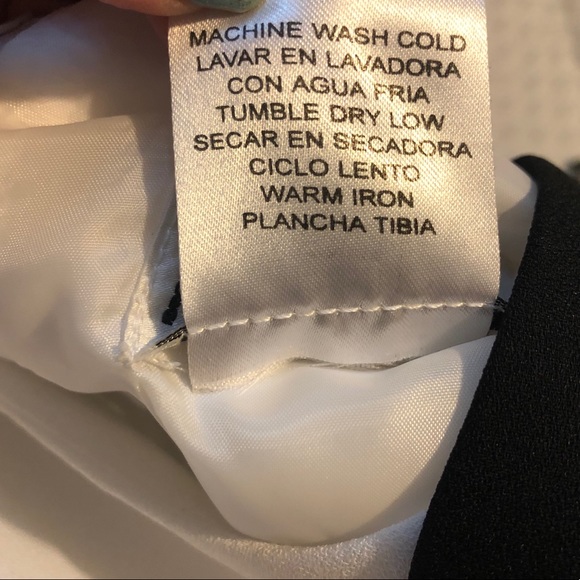 Vintage Periwinkle White Dress w/Attach Jacket 14 - Picture 11 of 11